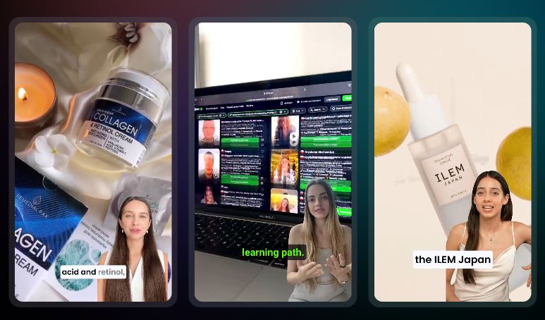 AI UGC videos on social media