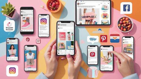 shoppable social media posts