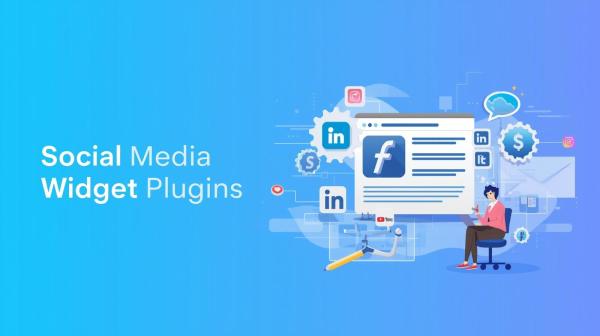 Social media widget plugin