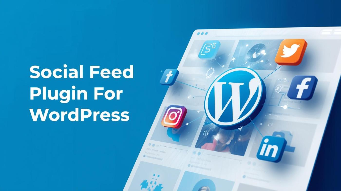 Social feed plugin for wordpress
