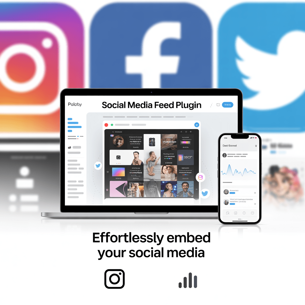 Social media feed plugin
