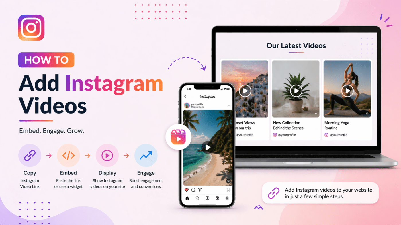 add instagram videos