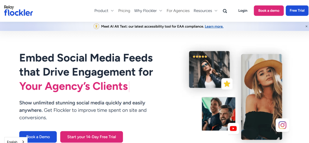 Instagram Feed widget Tools for HTML Websites