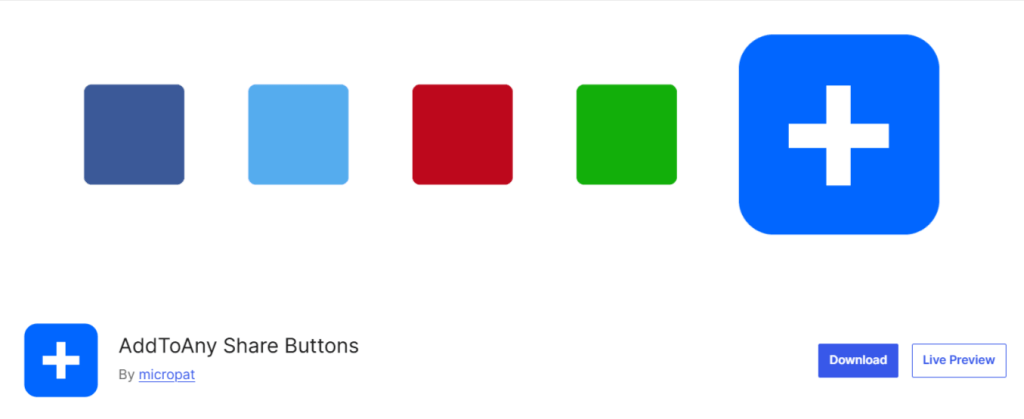 AddToAny Share Buttons